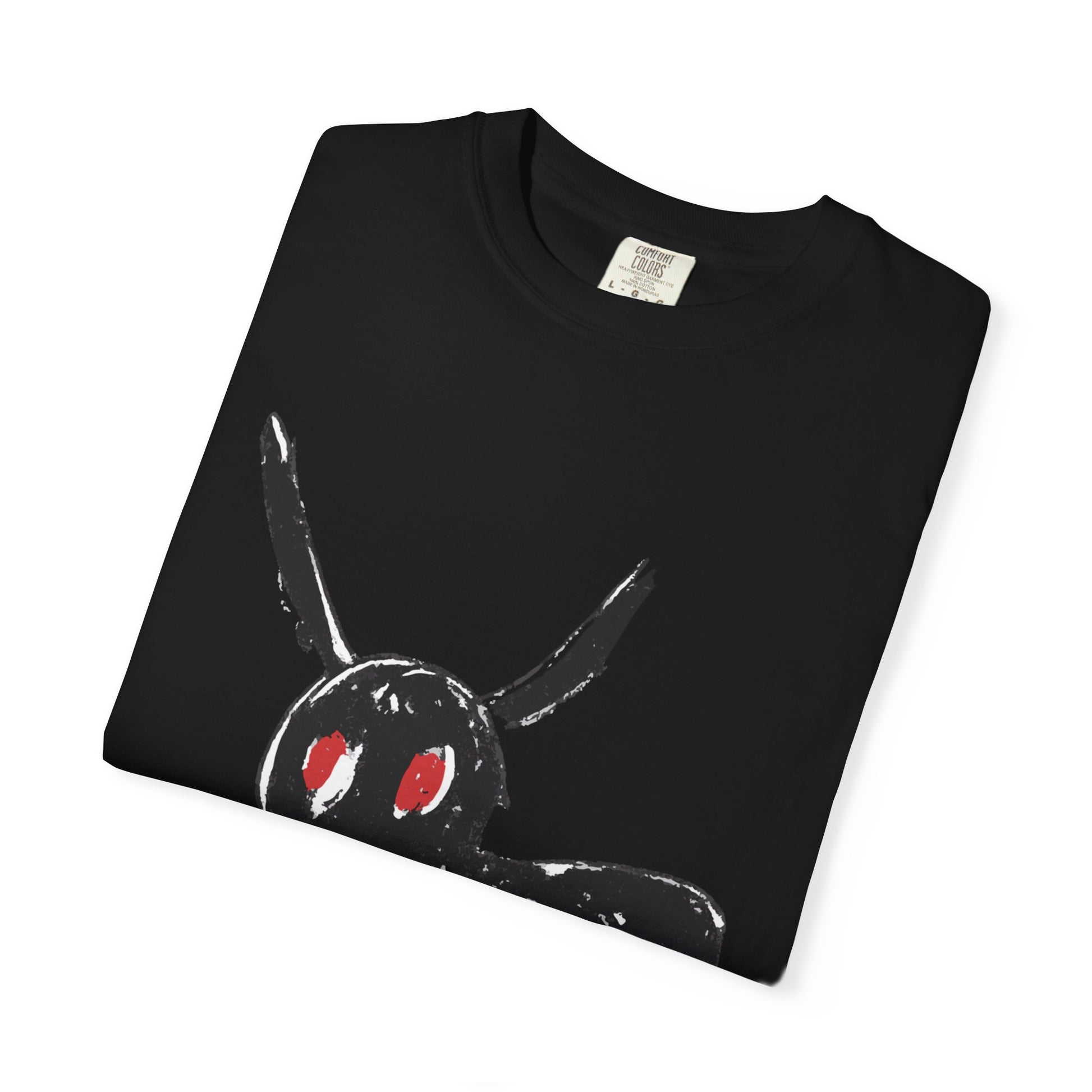 Demon Sketch Dyed Tshirt Printify
