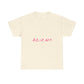 Handwritten Heart Doodle Unisex Heavy Cotton Tee Printify