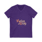 Trojan Spirit Unisex Jersey Short Sleeve V-Neck Tee - snazzymerch