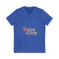 Trojan Spirit Unisex Jersey Short Sleeve V-Neck Tee - snazzymerch
