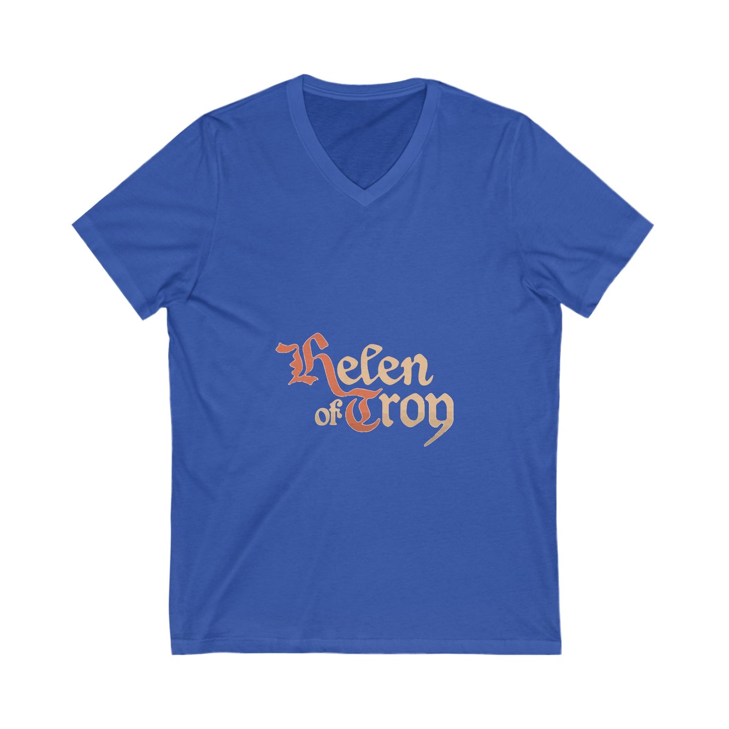 Trojan Spirit Unisex Jersey Short Sleeve V-Neck Tee - snazzymerch