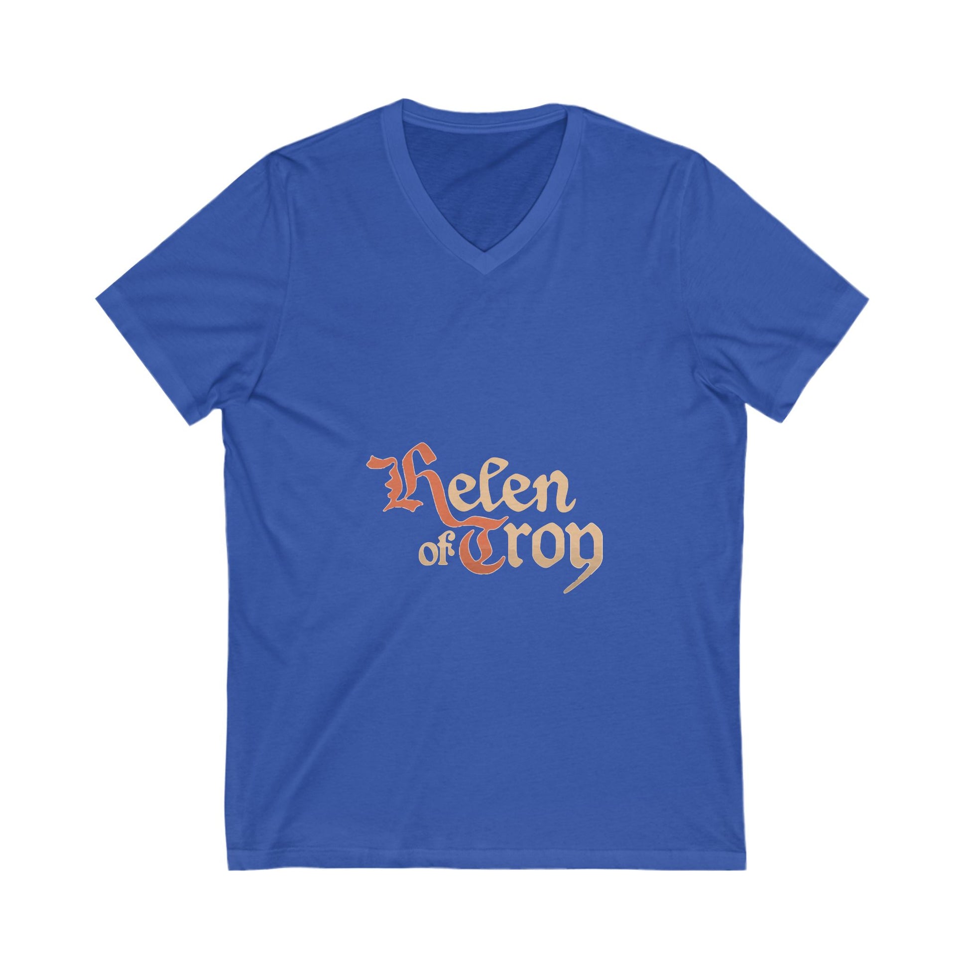 Trojan Spirit Unisex Jersey Short Sleeve V-Neck Tee - snazzymerch