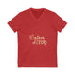 Trojan Spirit Unisex Jersey Short Sleeve V-Neck Tee - snazzymerch