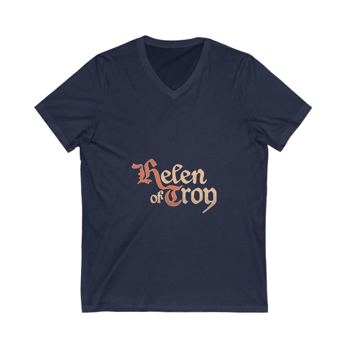 Trojan Spirit Unisex Jersey Short Sleeve V-Neck Tee - snazzymerch