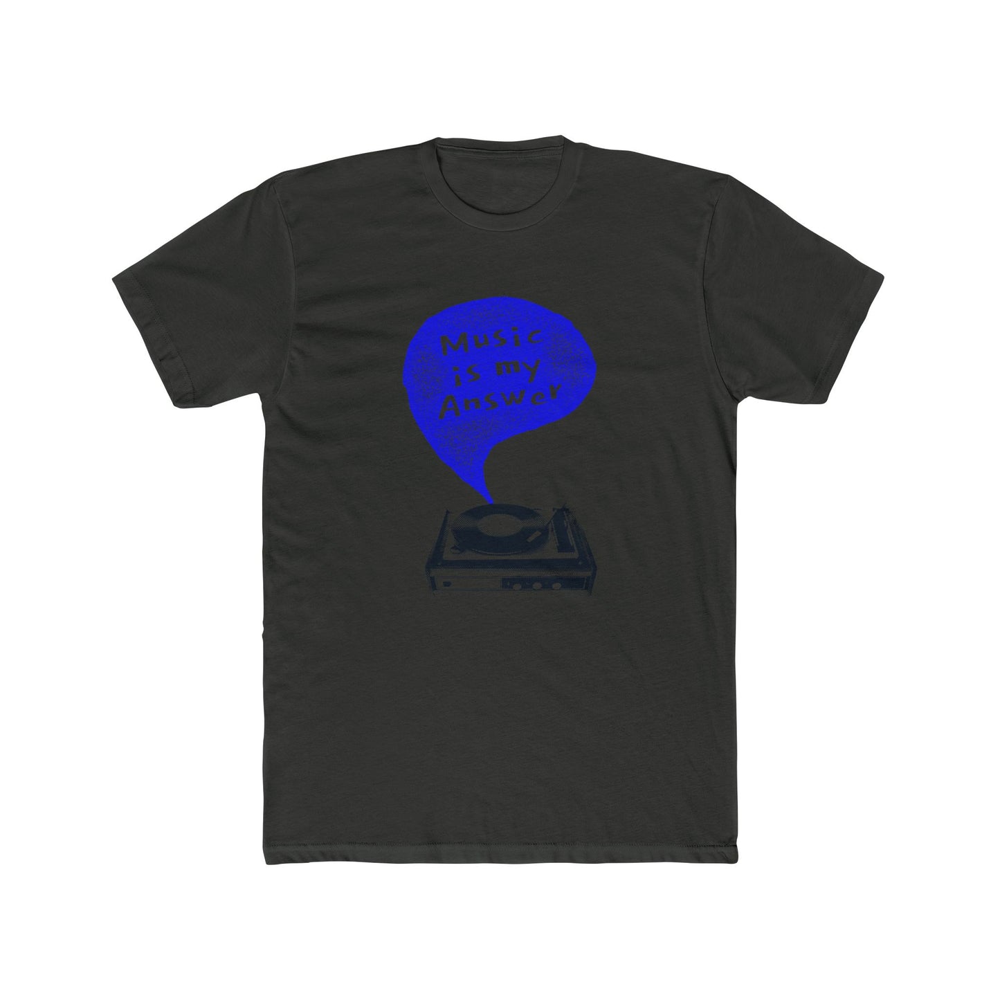 Music Is My Answer Unisex Cotton Tee - snazzymerch