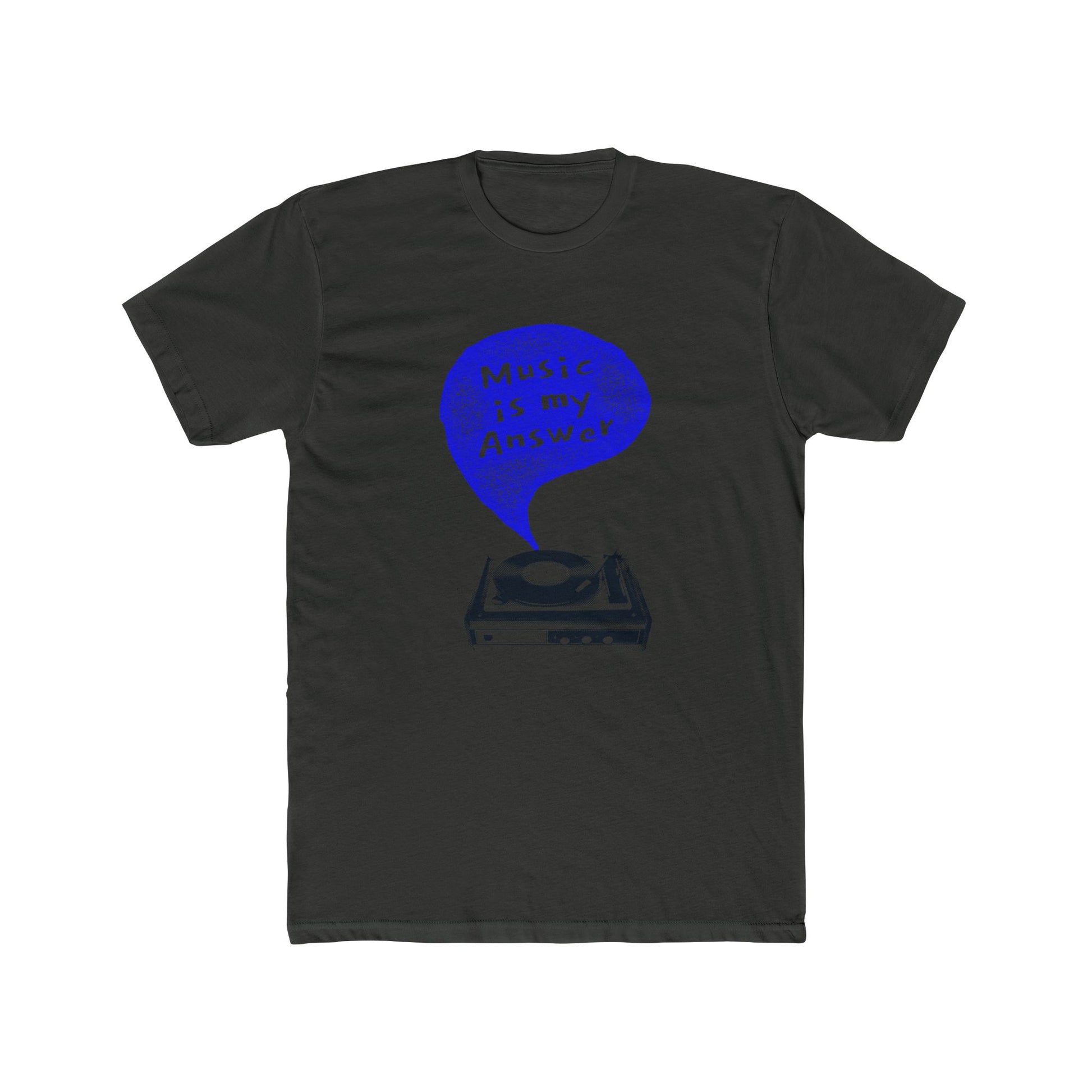 Music Is My Answer Unisex Cotton Tee - snazzymerch