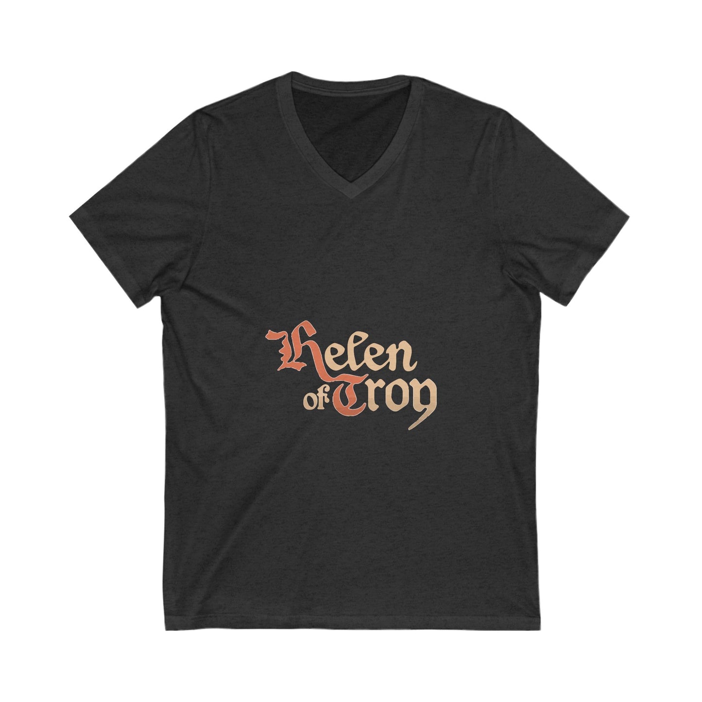 Trojan Spirit Unisex Jersey Short Sleeve V-Neck Tee - snazzymerch