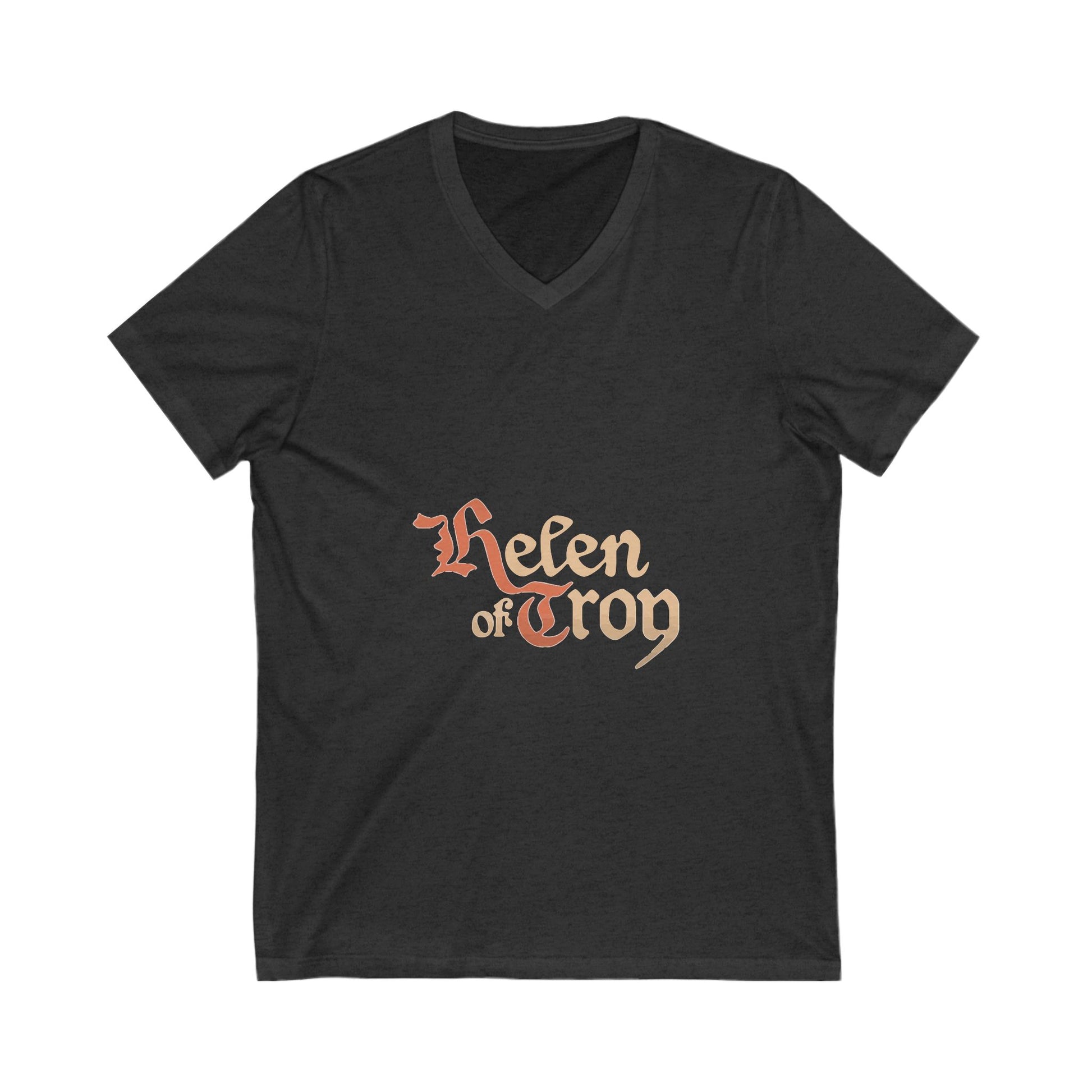 Trojan Spirit Unisex Jersey Short Sleeve V-Neck Tee - snazzymerch