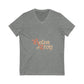 Trojan Spirit Unisex Jersey Short Sleeve V-Neck Tee - snazzymerch