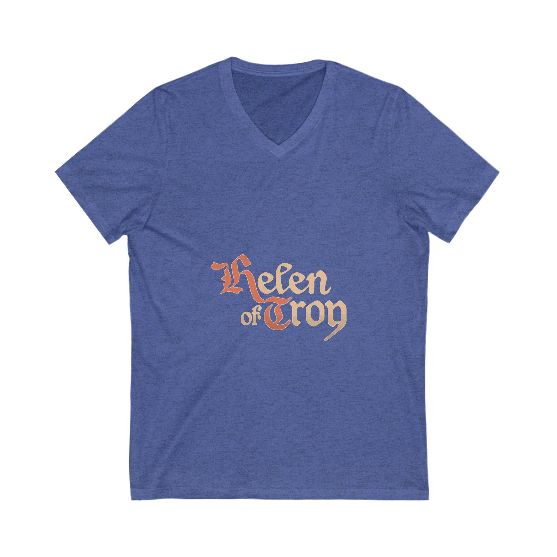 Trojan Spirit Unisex Jersey Short Sleeve V-Neck Tee - snazzymerch
