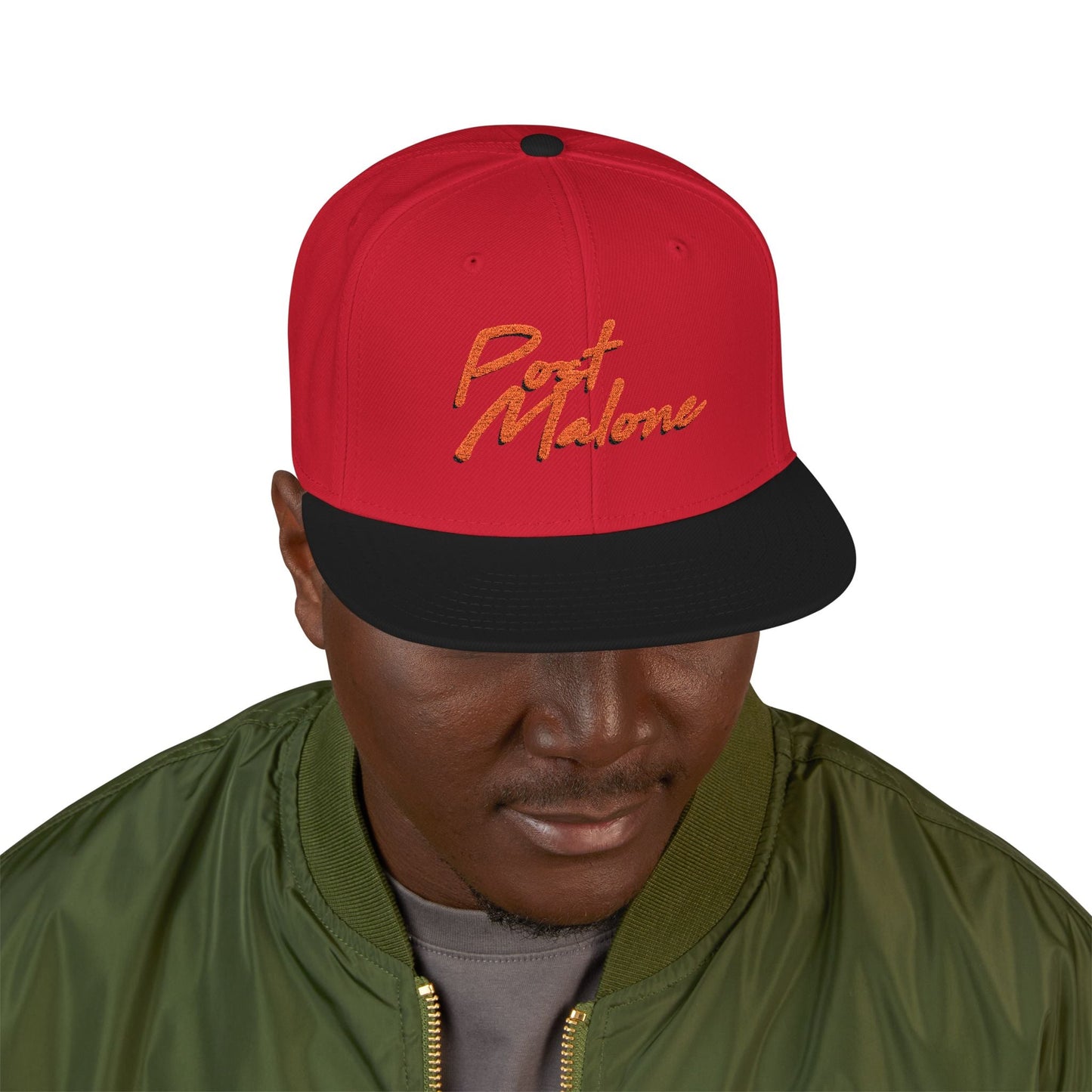 Snapback (Embroidery) – Post Malone Name Design Printify