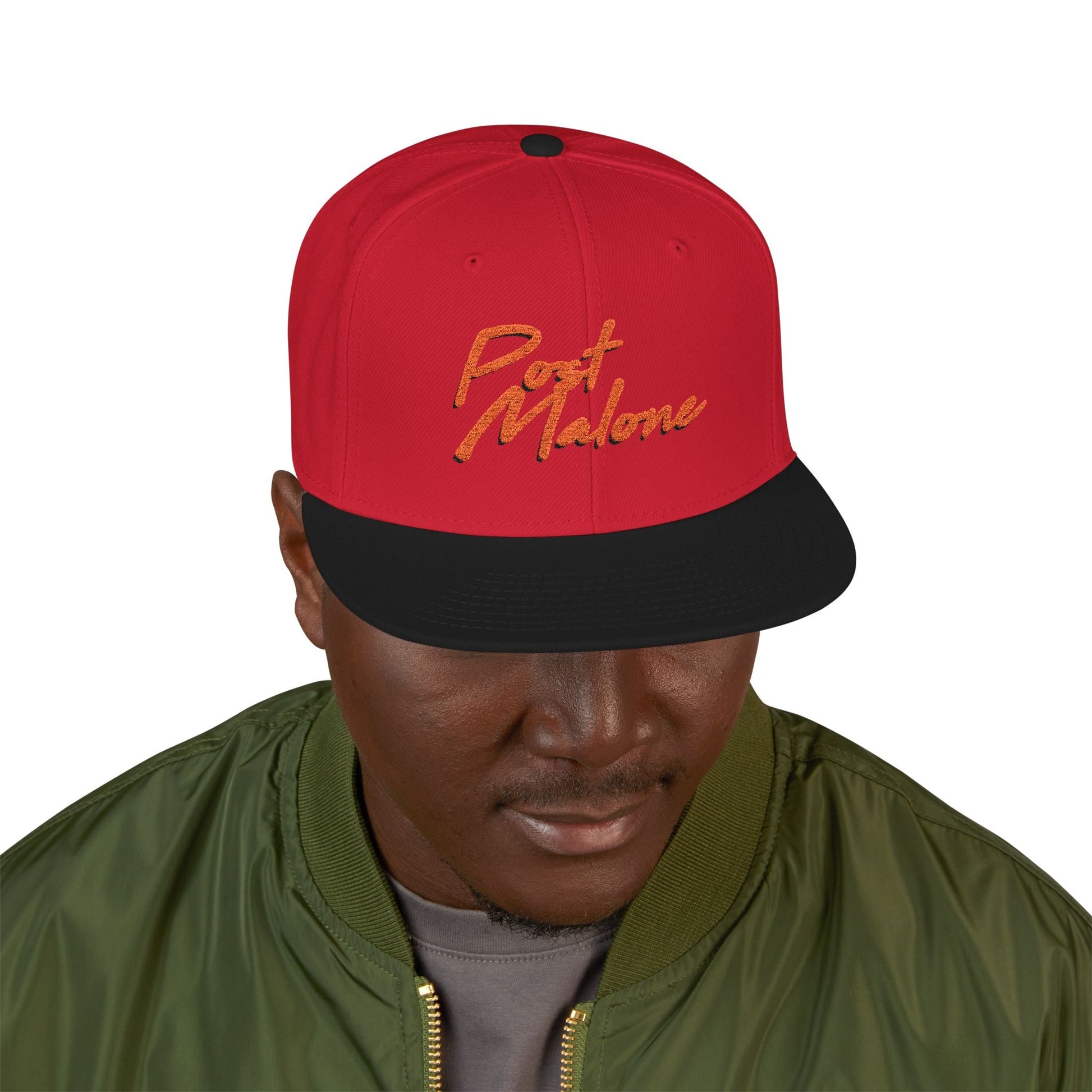 Snapback (Embroidery) – Post Malone Name Design Printify
