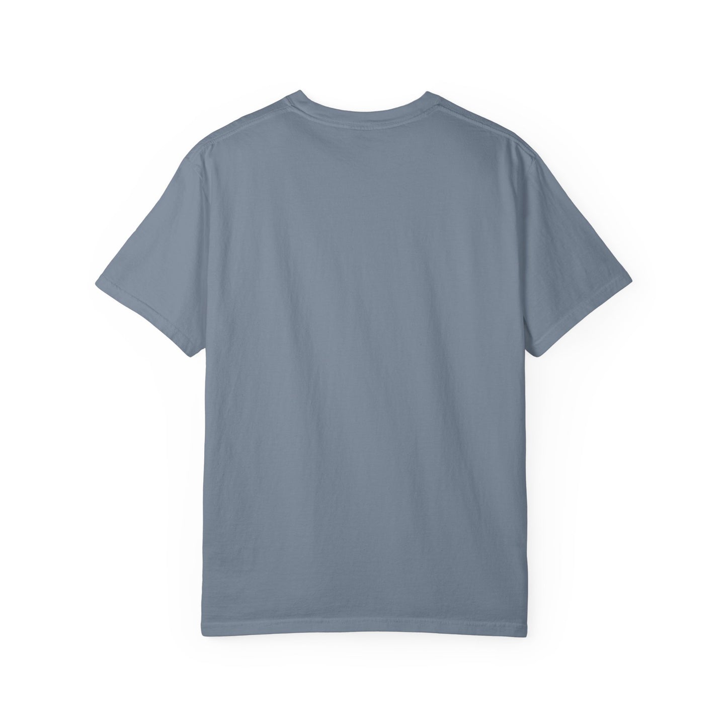 Blue Quote Circle Unisex Garment-Dyed T-shirt - snazzymerch