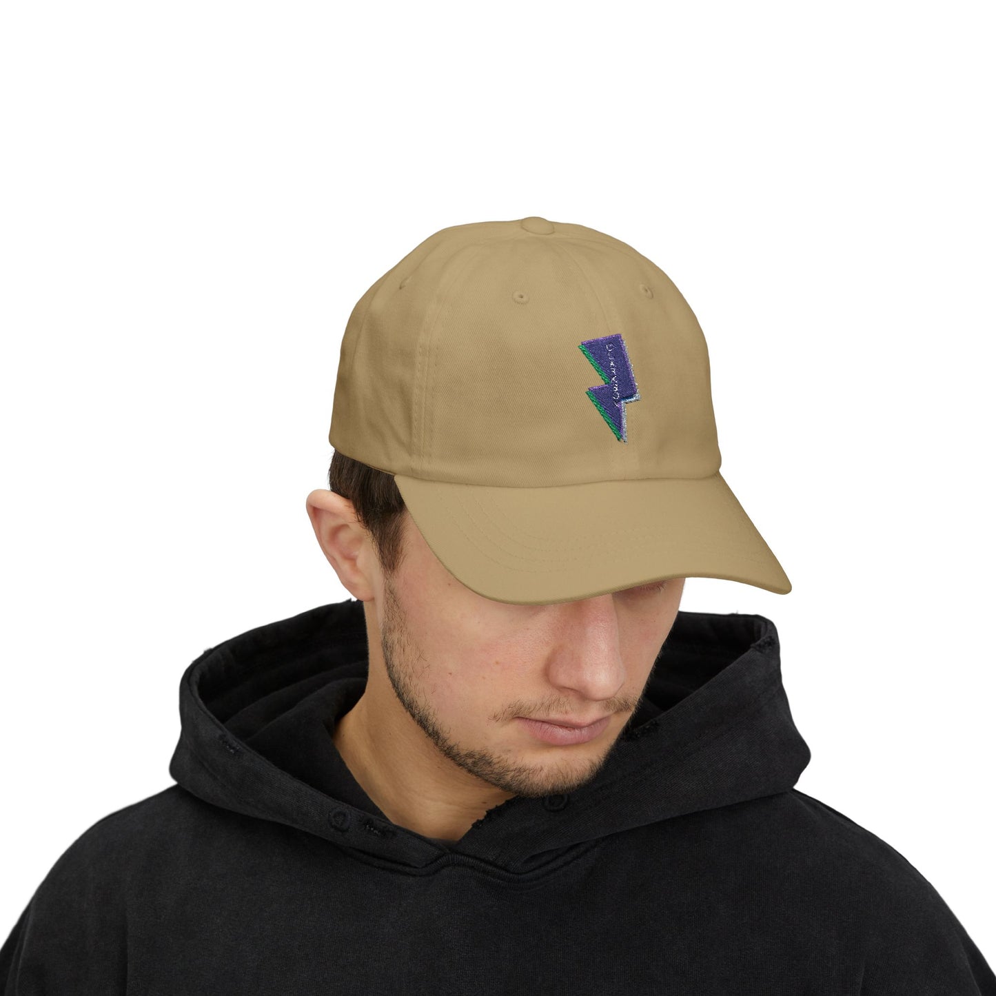 Neon Bolt Energy Classic dad cap Printify