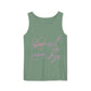 Signature Autograph – Dyed Tank Top Printify