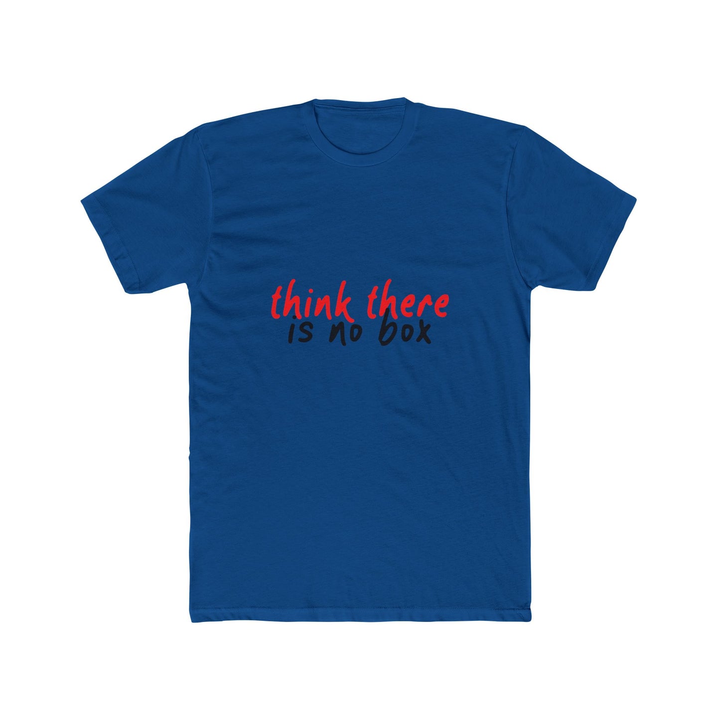 Think There Handwritten Unisex Cotton Tee - snazzymerch