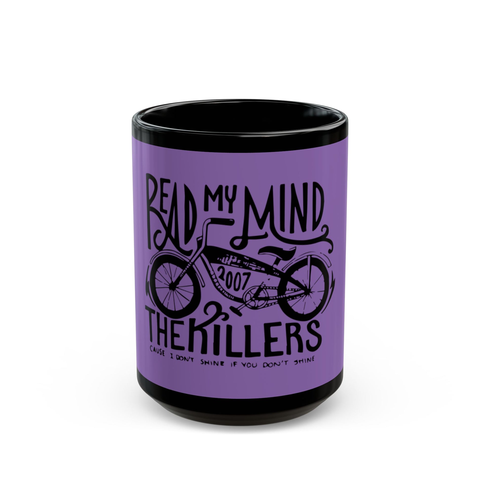 Dot Matrix-Inspired Black Mug (11oz, 15oz) - snazzymerch