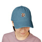 Geometric Lettering Denim Hat (Embroidery) - snazzymerch