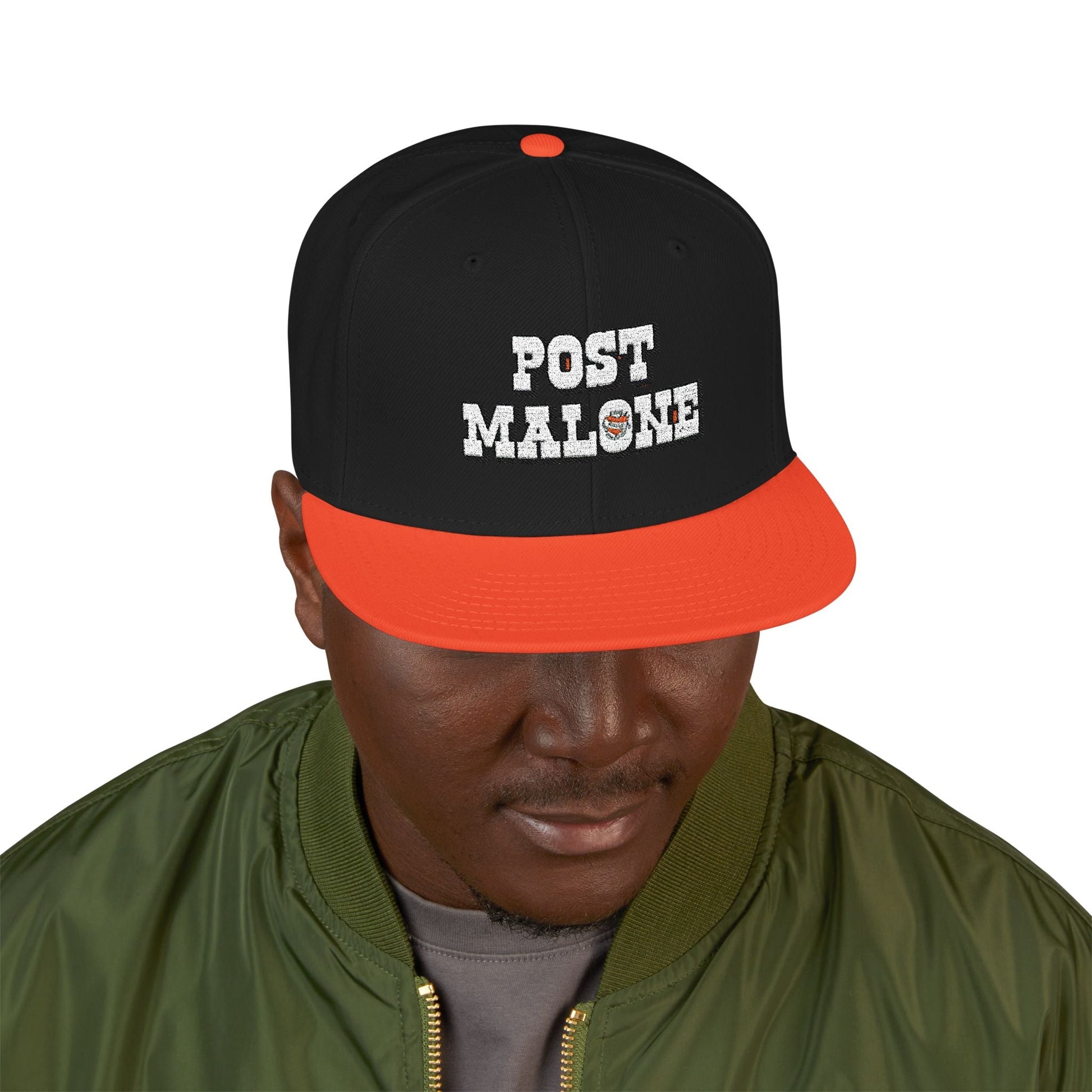 Snapback (Embroidery) – Post Melone Bold Design Printify