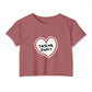 Heartbeats & Midnights Women's Festival Crop Top - snazzymerch