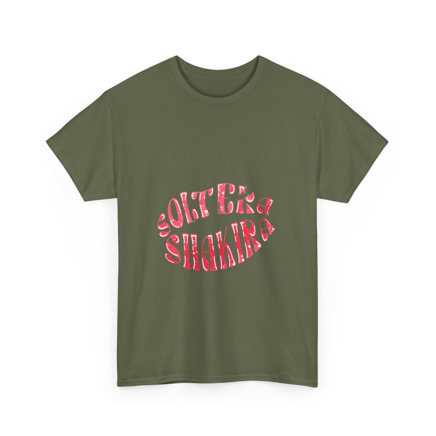 Solo Vibes Lips Unisex Heavy cotton tee Printify