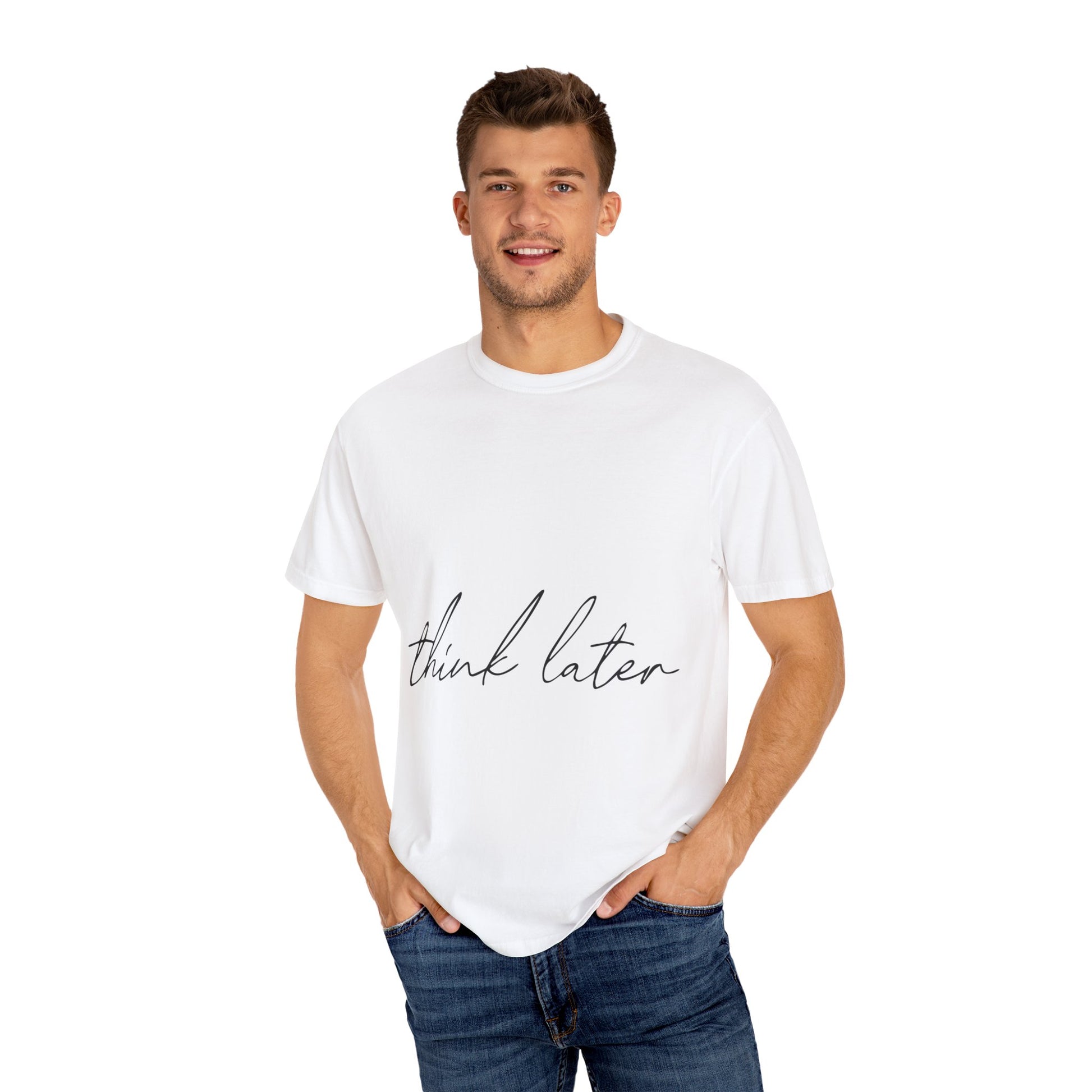 Retro Bold Unisex Garment-Dyed T-shirt - snazzymerch