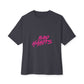 Sun and Waves Minimalist Oversized Boxy Tee Printify