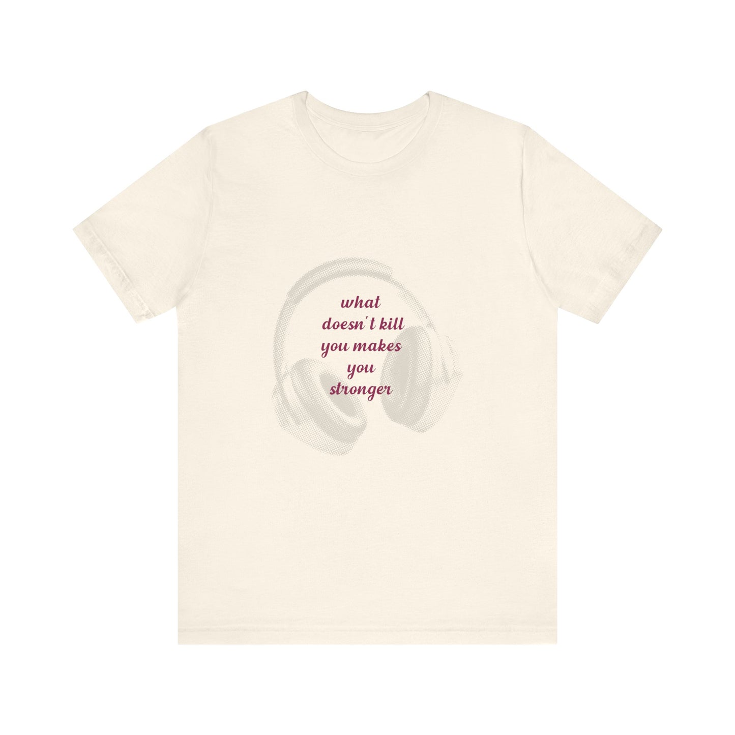 Stronger Soundwaves Unisex Jersey short sleeve tee Printify