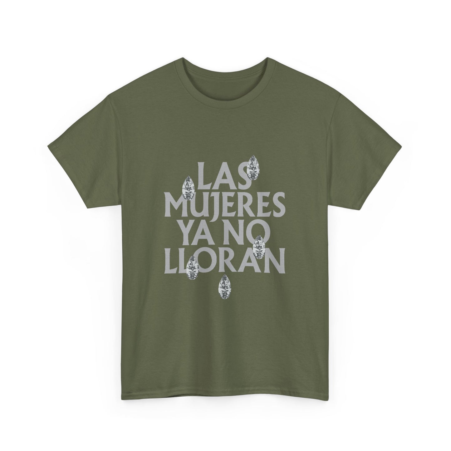 Tears Turned Power Unisex Heavy cotton tee Printify