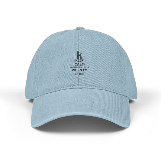 Dreamscape Road Denim Hat (Embroidery) - snazzymerch