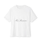 Minimalist Monochrome Unisex Oversized Boxy Tee - snazzymerch