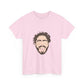 Minimalist Tongue Out Cartoon Face Unisex Heavy cotton Tee Printify