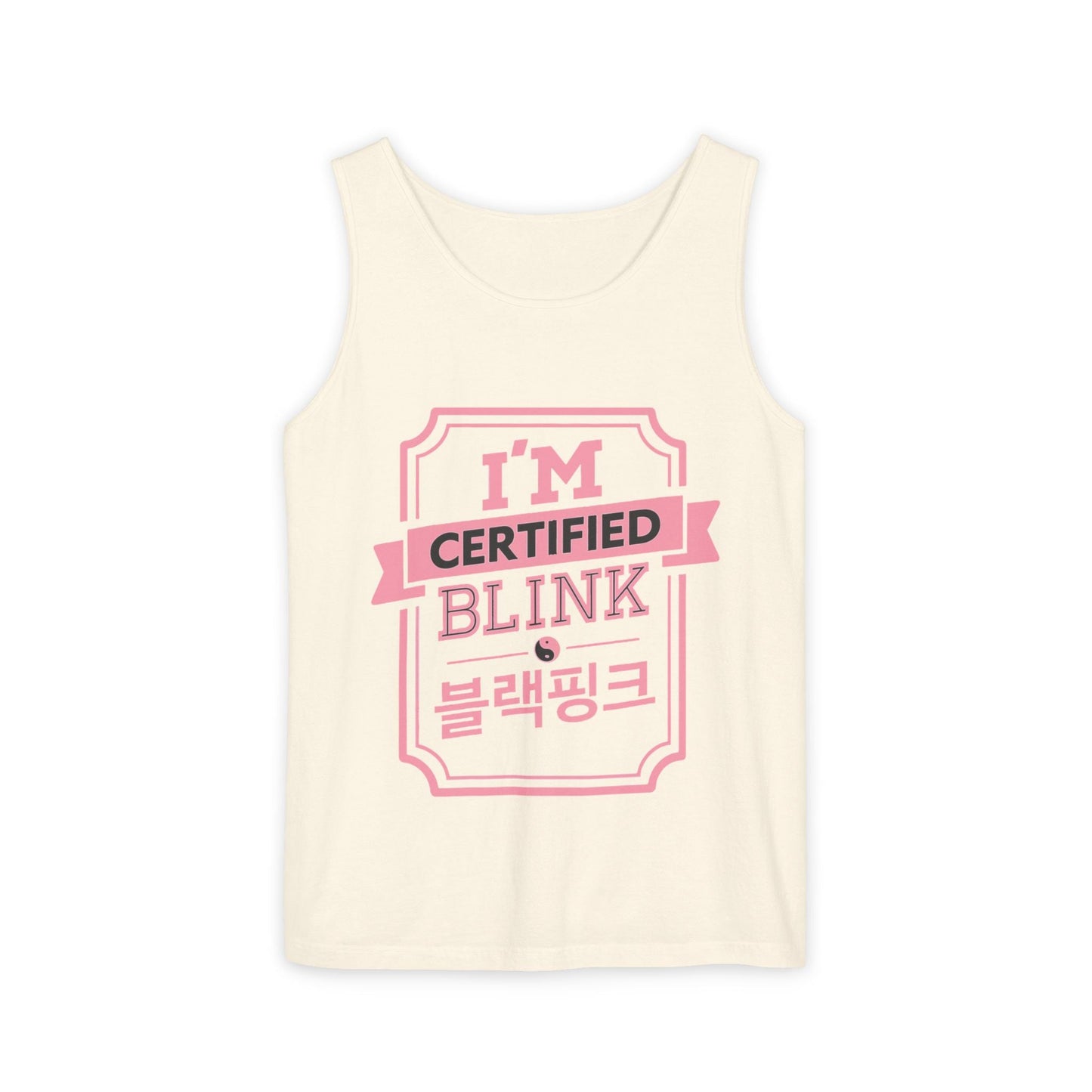 Certified BLINK Badge – Dyed Tank Top Printify