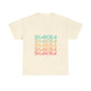 Retro Pop Lines Unisex Heavy cotton tee Printify