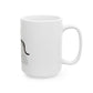 Vector Portrait Ceramic Mug, (11oz, 15oz) - snazzymerch
