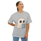 Oversized boxy Tee – Snazzy Tears Edition Printify