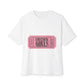 Lovesick Girls Ticket – Oversized Boxy Tee Printify