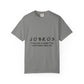 Classic Embroidered Unisex Garment-Dyed T-shirt - snazzymerch