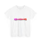 Wavy Groovy Typography Unisex Heavy Cotton Tee - snazzymerch