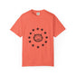 Electric Guitar Silhouette Unisex Garment-Dyed T-shirt - snazzymerch