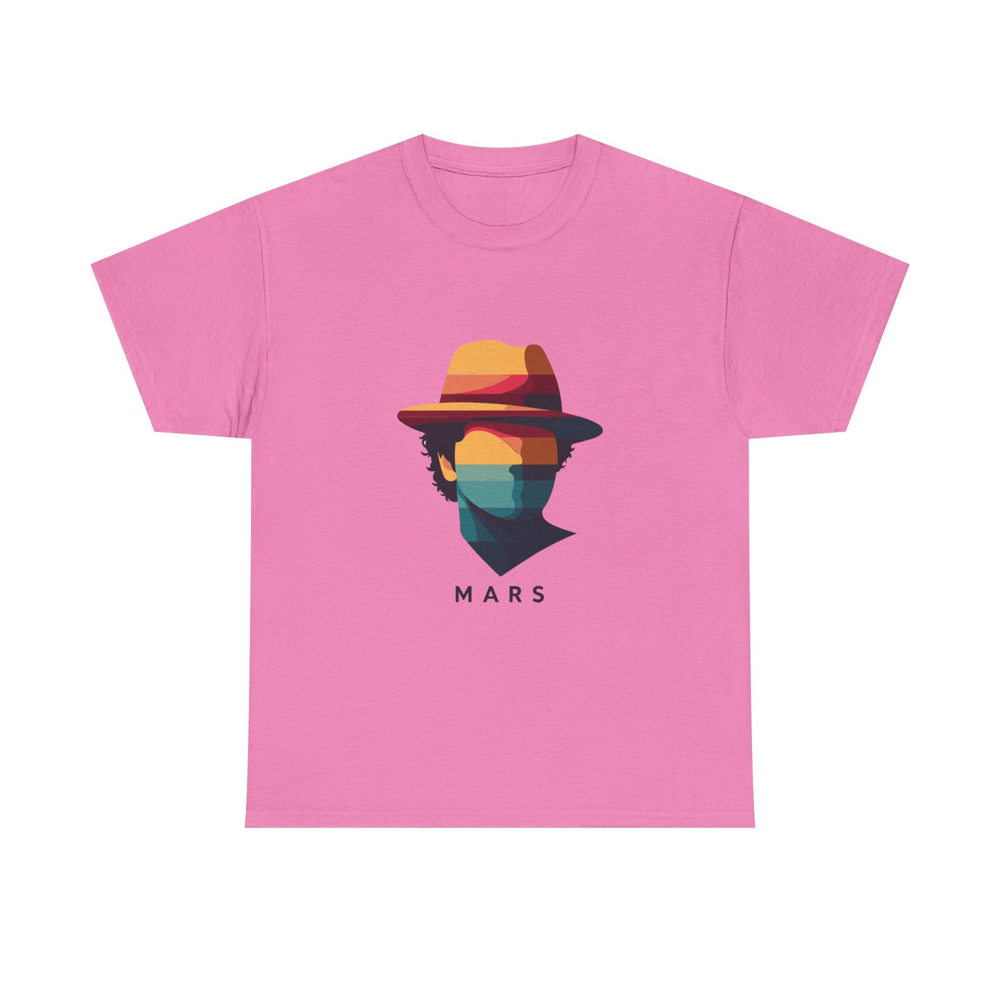 Funk Shadow Portrait Unisex Heavy cotton Tee Printify