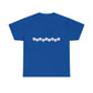 Minimal White Orbit Unisex Heavy Cotton Tee - snazzymerch