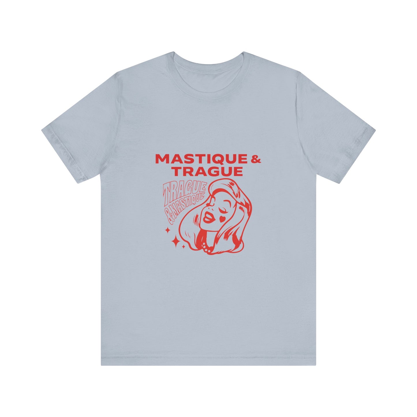 Fierce Femme in Red Unisex jersey short sleeve tee Printify