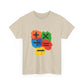 Orange Equals Symbol Unisex Heavy Cotton Tee Printify
