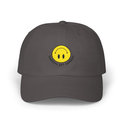 Yellow Smiley Classic Dad Cap - snazzymerch