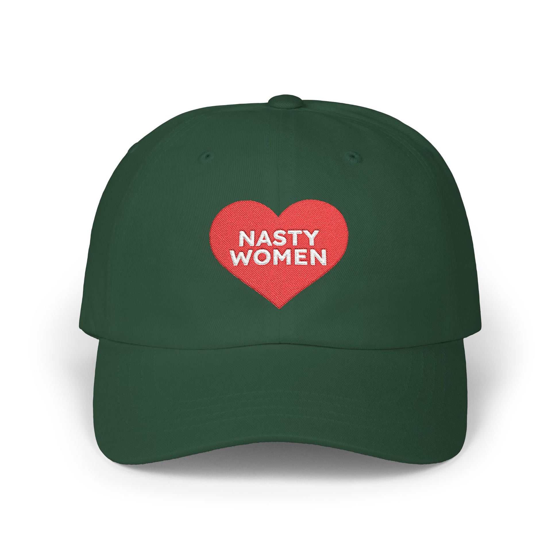 Nasty Women Heart Classic Dad Cap Printify