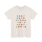 Minimalist Paw Print Unisex Heavy Cotton Tee - snazzymerch