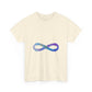 Cosmic Infinity Loop Unisex Cotton Tee Printify
