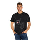 Demon Sketch Dyed Tshirt Printify