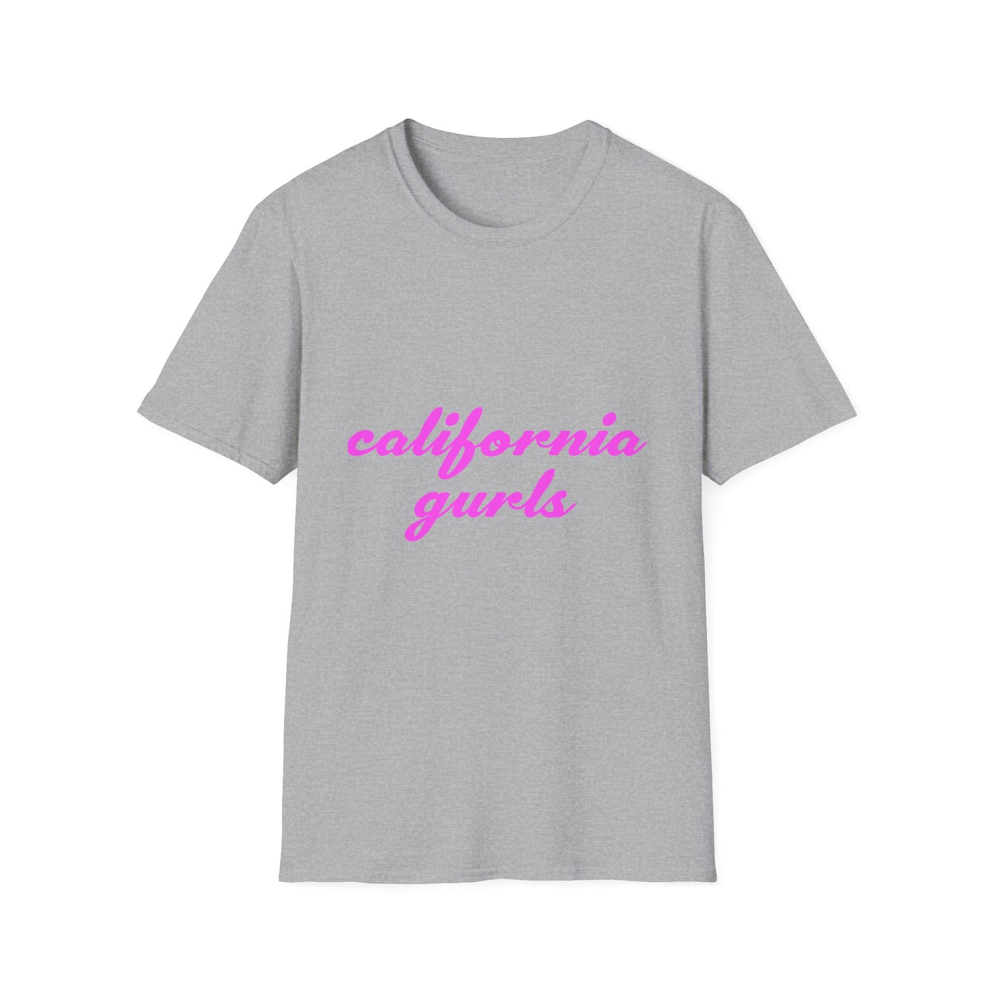 California Script - Unisex Softstyle T-shirt Printify